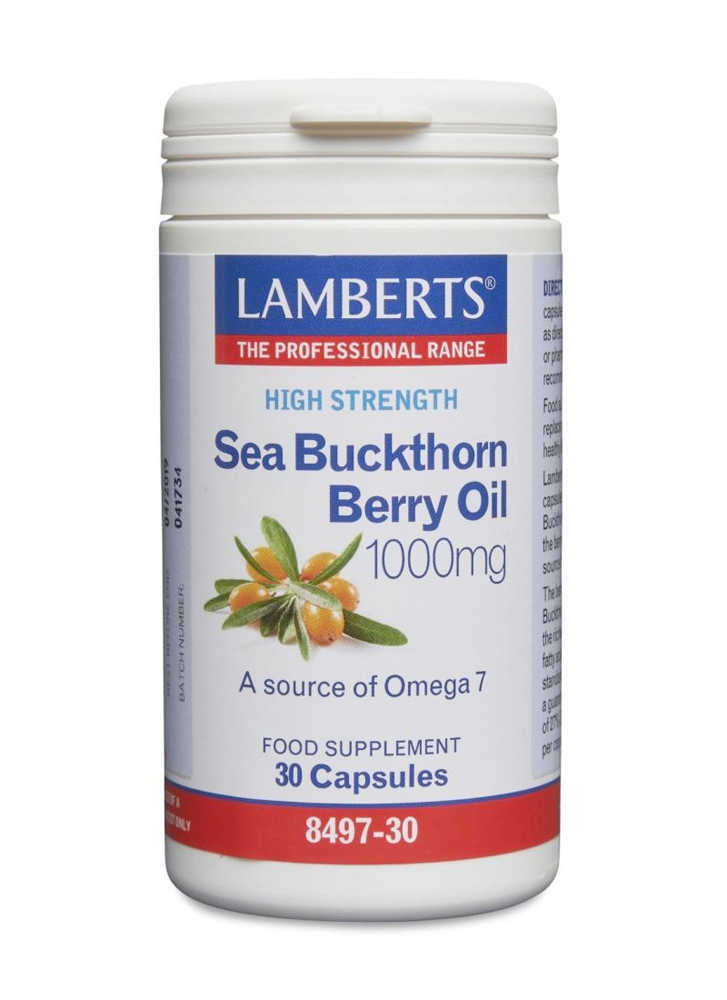 Lamberts Sea Buckthorn Berry Oil 1000mg 30 caps