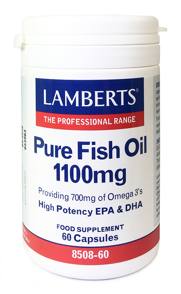 Lamberts Pure Fish Oil 1100mg 60 caps