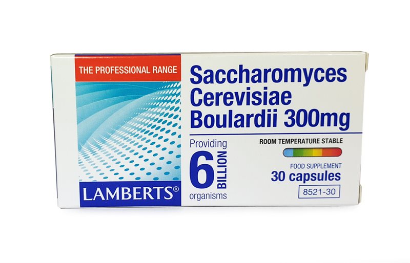 Lamberts Saccharomyces Cerevisiae Bouardii 300mg 30 caps