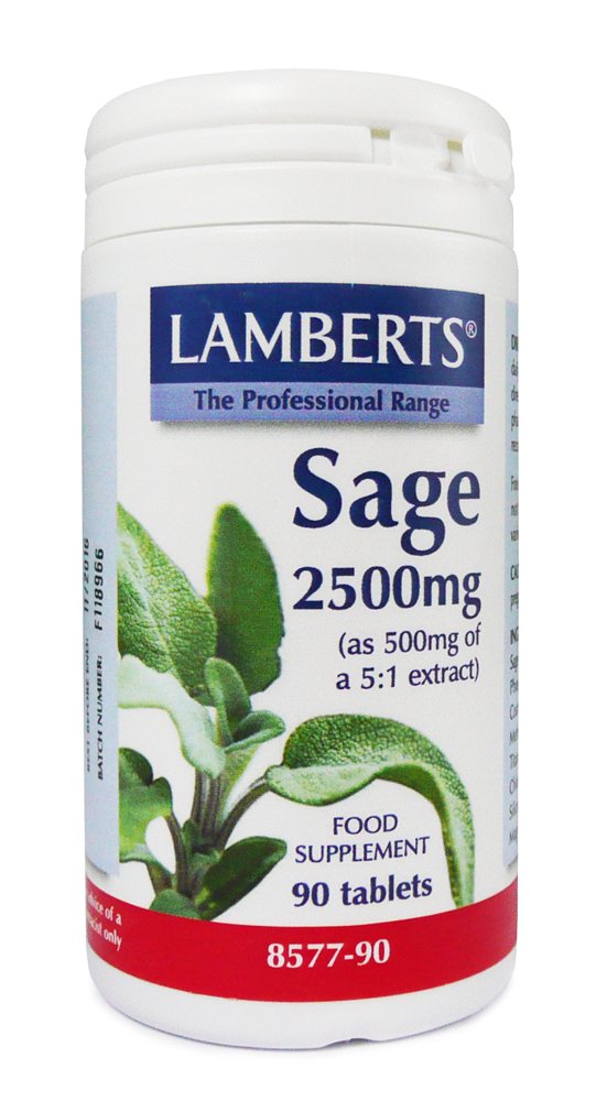 Lamberts Sage 2500mg 90 tabs
