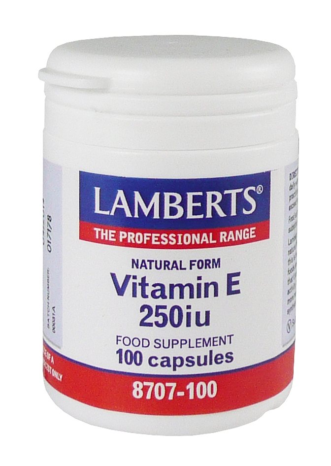Lamberts Vitamin E 250iu 100 caps
