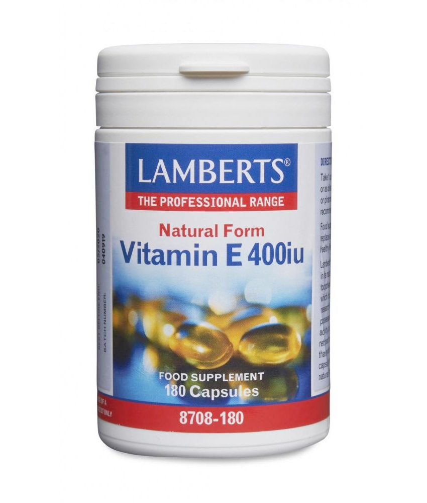 Lamberts Vitamin E 400iu 180 caps
