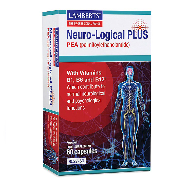 Lamberts Neuro Logical PLUS PEA 60 caps - Natural Health Products