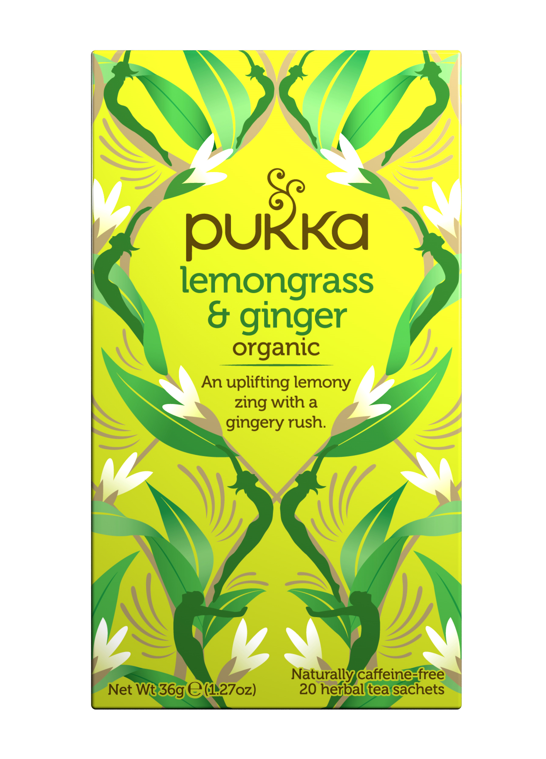 Pukka Tea Lemongrass & Ginger - 20 Fruit Tea Sachets – Dr Carolina Gonzalez  Online Store