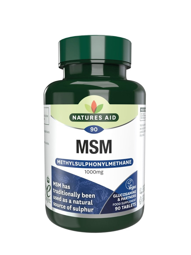 Natures Aid MSM 1000mg 90 tabs