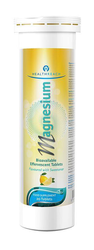 Healthreach Magnesium Effervescent 20 tabs