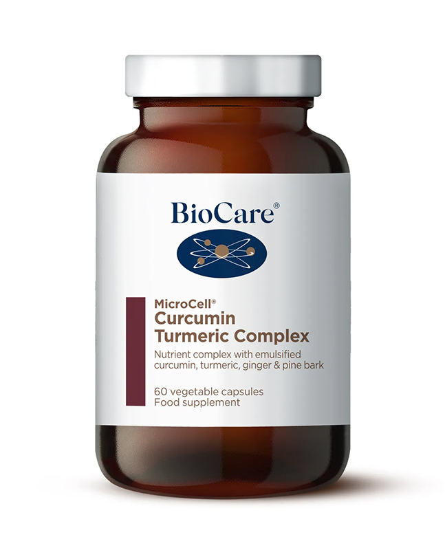 BioCare Microcell Curcumin Turmeric Complex 60 Caps