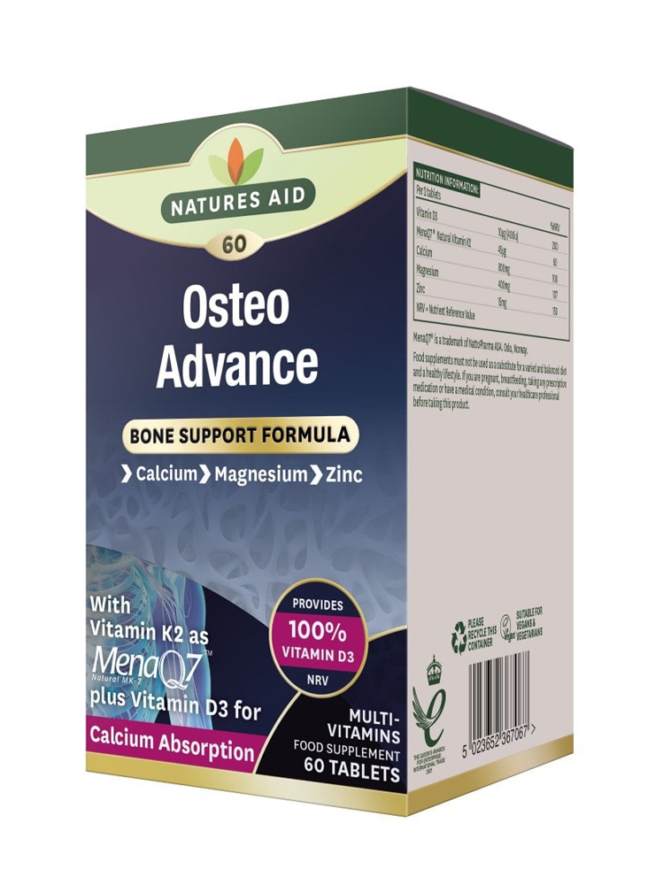 Natures Aid Osteo Advance 60 tabs
