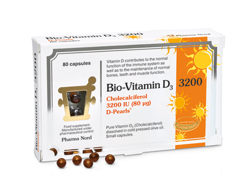 Pharma Nord Bio Vitamin D3 3200iu 80 Caps