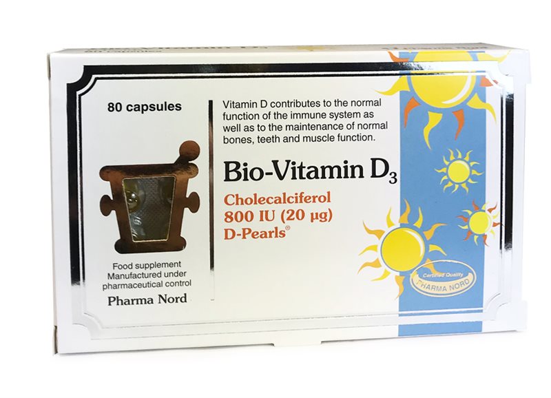 Pharma Nord Bio Vitamin D3 800iu 80 caps