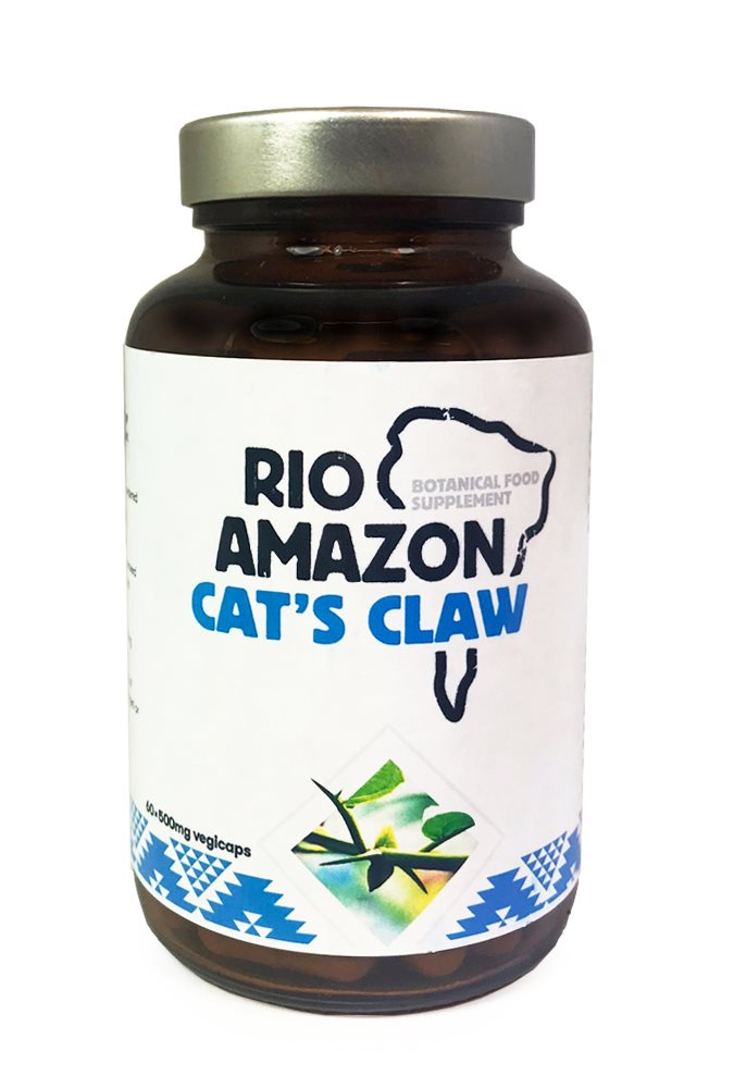 Rio Amazon Cat's Claw Bark 500mg 60 Vcaps