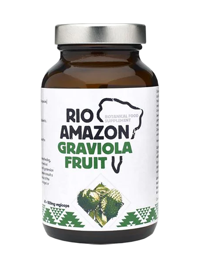 Rio Amazon Graviola Fruit 500mg 60 Vcaps