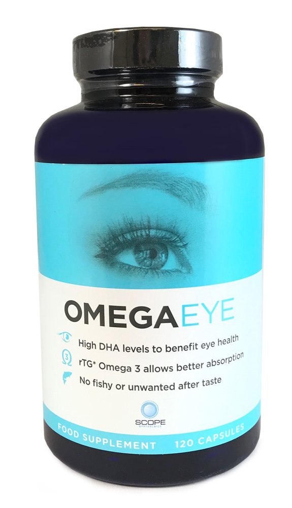 Scope Ophthalmics Omega Eye 120 caps