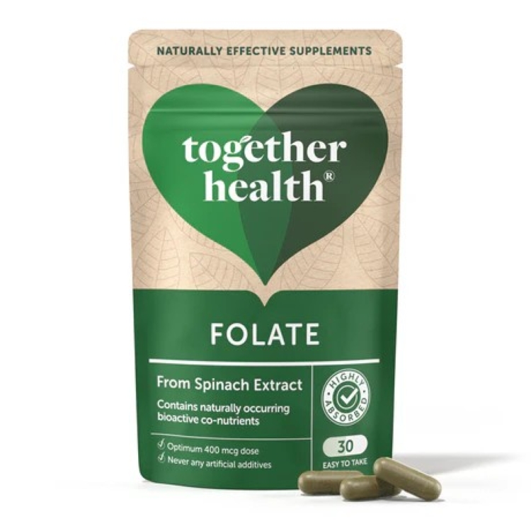 Efolate Rag Together Health Folate 60 capsules - Natural Health Products