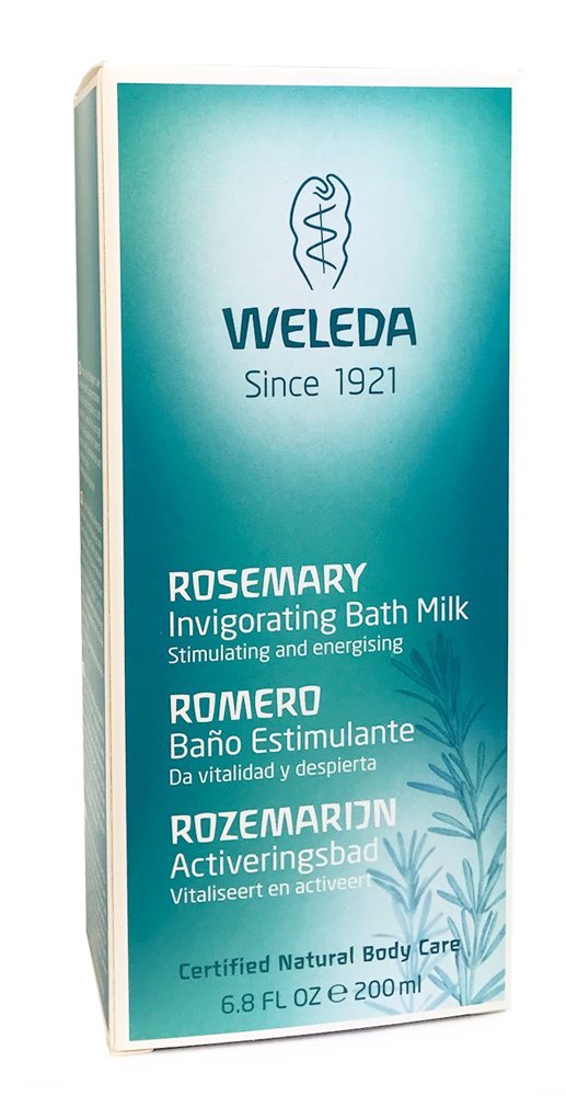 Weleda Rosemary Invigorating Bath Milk 200ml