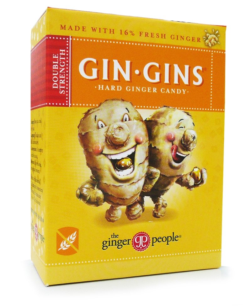 The Ginger People Gin Gins Double Strength Hard Ginger Candy 84g