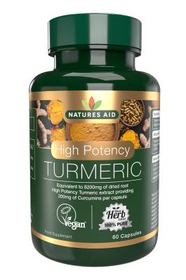 Natures Aid Turmeric 8200mg 60 caps